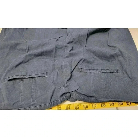 J. Jill Navy Blue Side Zip Chino Pants, Plus Size 18, Inseam 26” - Picture 2 of 6